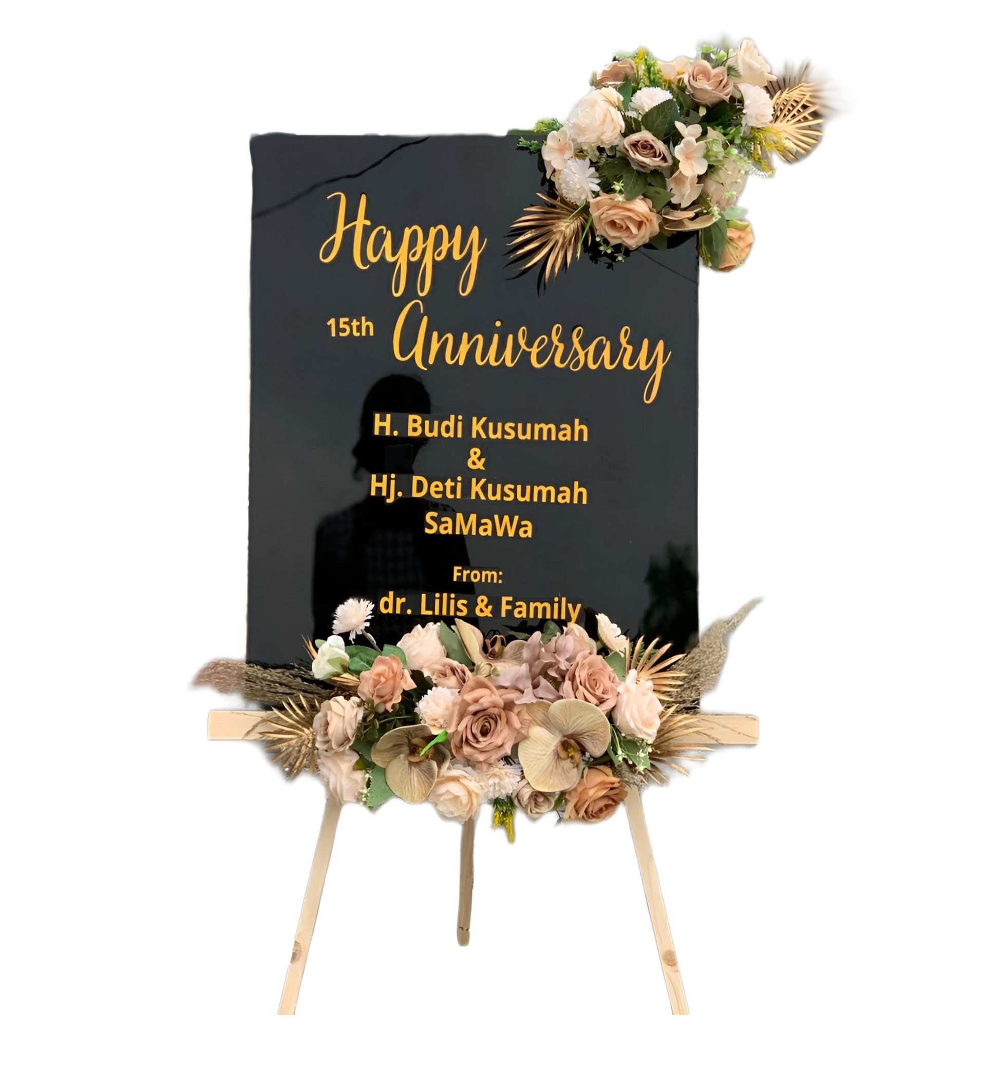 Papan Bunga Akrilik Seberang Ulu I