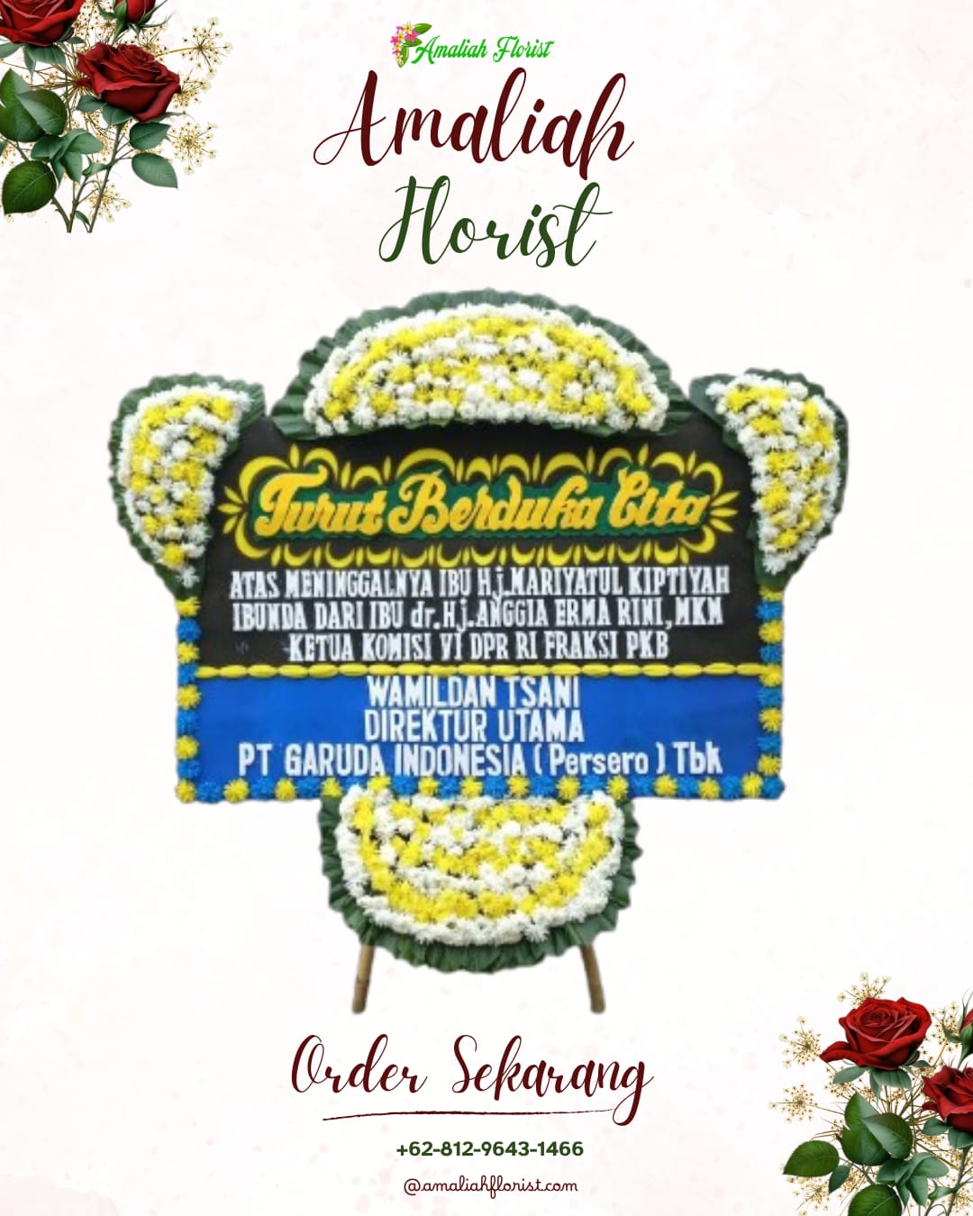 Papan Bunga Duka Seberang Ulu I